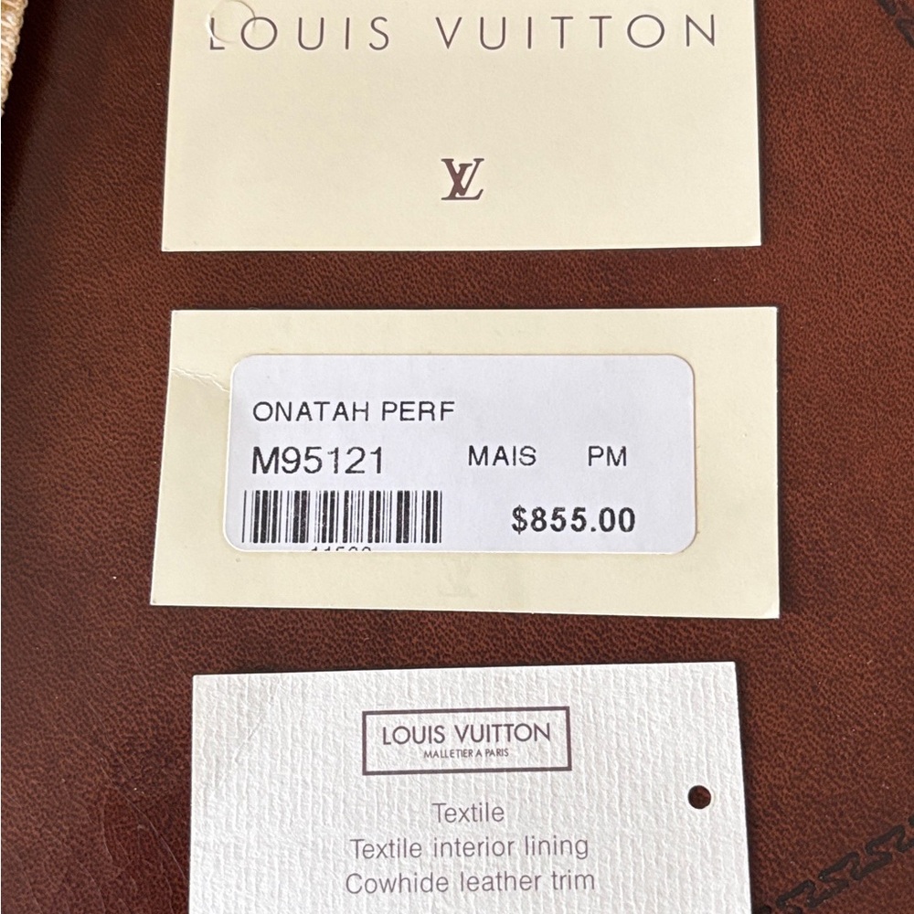 AUTHENTIC Louis vuitton limited edition suede Onatah bag marigold hobo Y2K 2005 - Picture 11 of 11